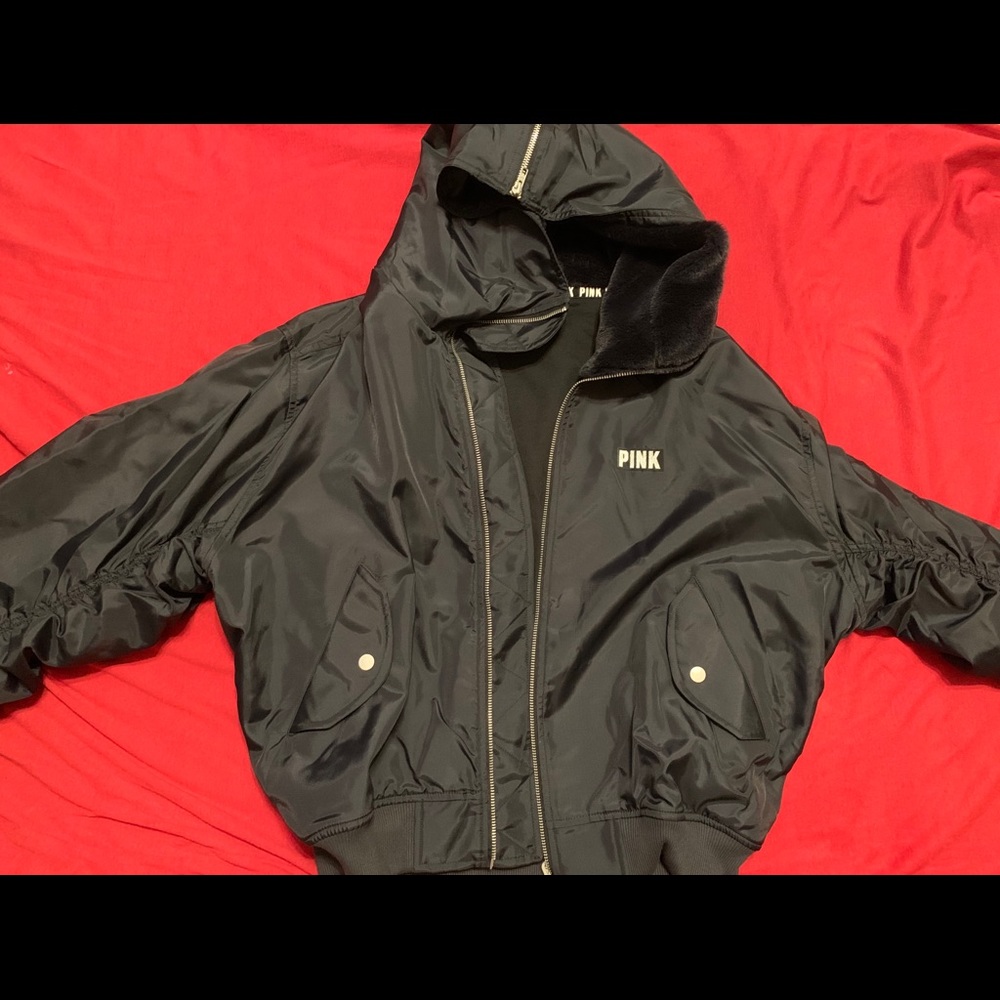 Black Medium size PINK jacket